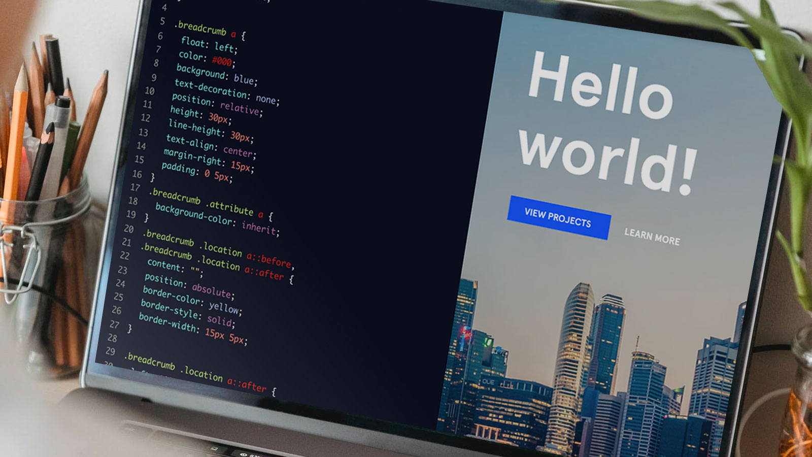 Online code editor and development workspace